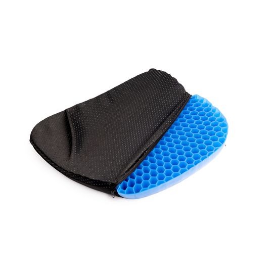 Nexxt Gel Zitkussen - Ergonomisch & Drukverlagend - Verkoelend - Zwart