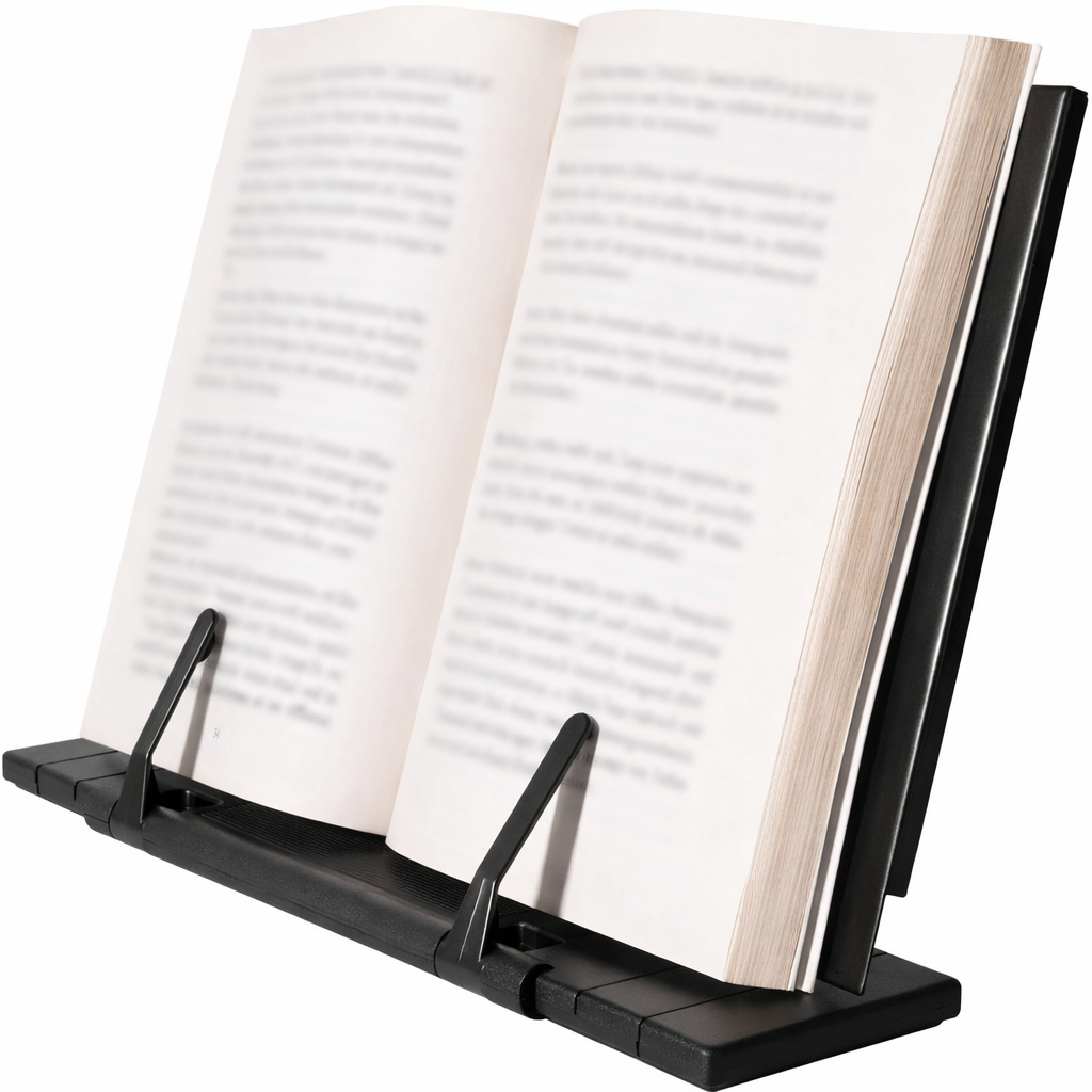 XEMM Verstelbare Boekenstandaard - 7 Standen - Voor Boeken & Tablets - Zwart