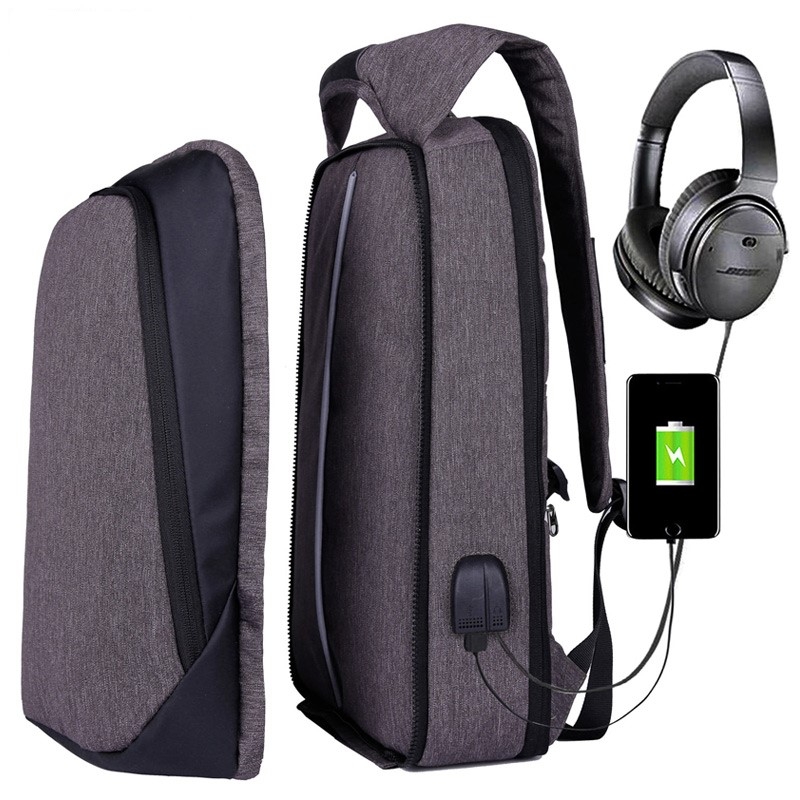 Anti-diefstal rugzak 17.3 inch en met externe USB en hoofdtelefoonaansluiting