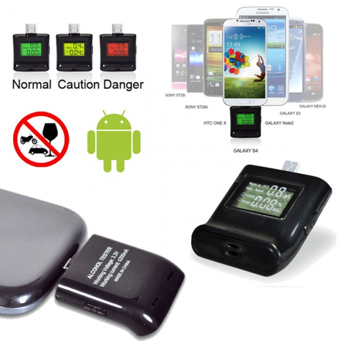 Alcohol tester voor Android